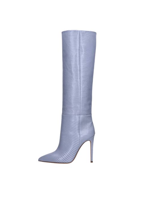Stivali stiletto in pelle PARIS TEXAS | PX133-XTJS5 PRINTEDDENIM